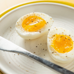 boiled eggs